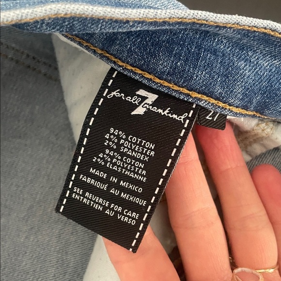 Seven for all Mankind Josefina skinny boyfriend jeans 27 - Picture 9 of 11